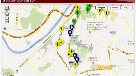 MAPPA PROSTITUZIONE STRADALE